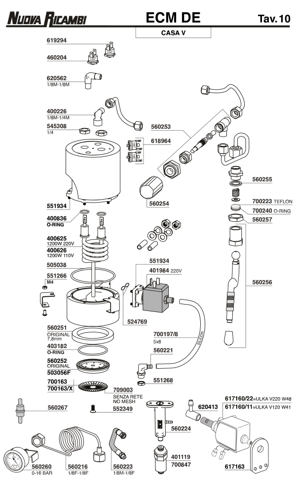 ECM DE 10